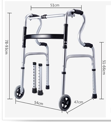 助行拐杖四脚老人助步器